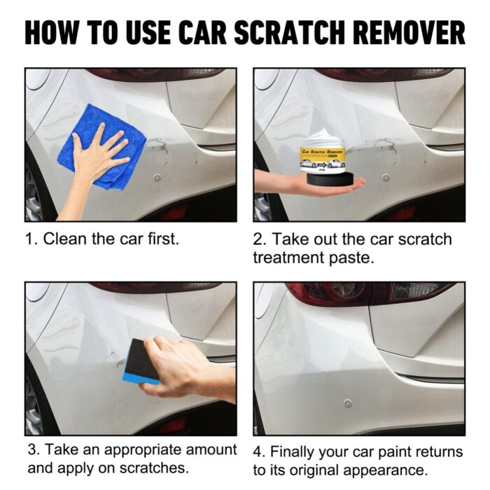 Scratch Repair Cream Efficient Cleaning Car Detailing Scratch Repair Wax - Image 2