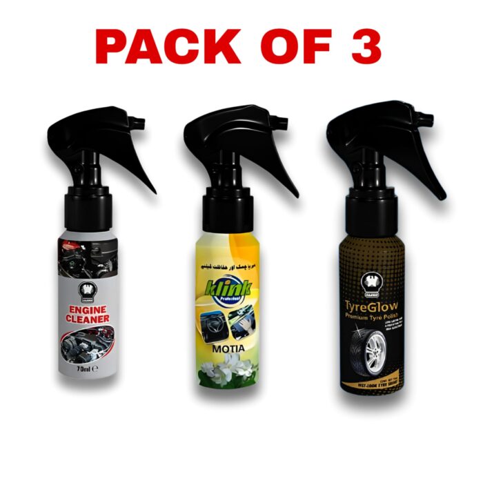 Pack of 3 cleaning deal for all bikes and car - Image 1
