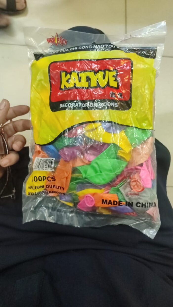 BALLOONS l BIRTHDAY, BABY SHOWER, AQIQAH PARTY DECORATIONS (Random Color) - Image 2