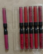 6 Pcs Set Matte and shiny dual lip gloss - Image 4