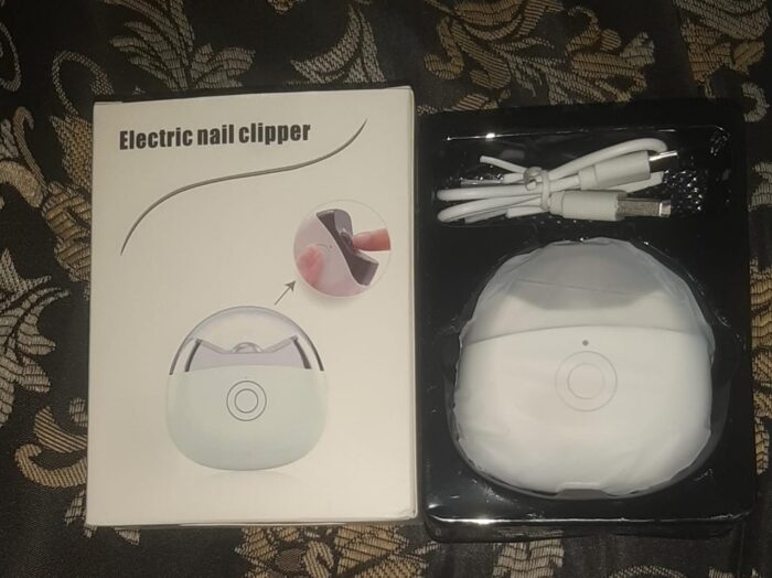 Automatic Electric Nail Clipper Trimmer For Elderly And Children Anti-Splash Home Use Nail Scissors (Random color) - Image 15