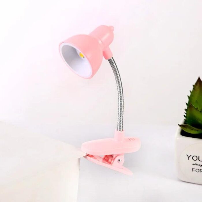 Mini Book Light with Clip Portable LED Reading Lamp Travel Bedroom Night Light Night Lights Eye Protections (Random color) - Image 4