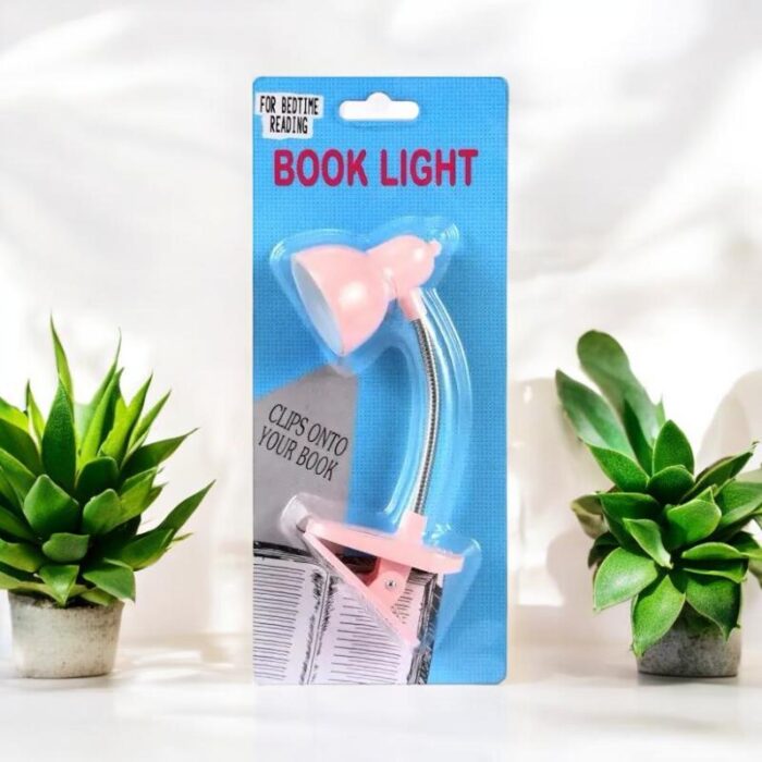 Mini Book Light with Clip Portable LED Reading Lamp Travel Bedroom Night Light Night Lights Eye Protections (Random color) - Image 7