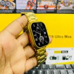 C9 Ultra Max Gold Edition Color Smartwatch 2.1 Inch Screen With Hryfine App - Image 2
