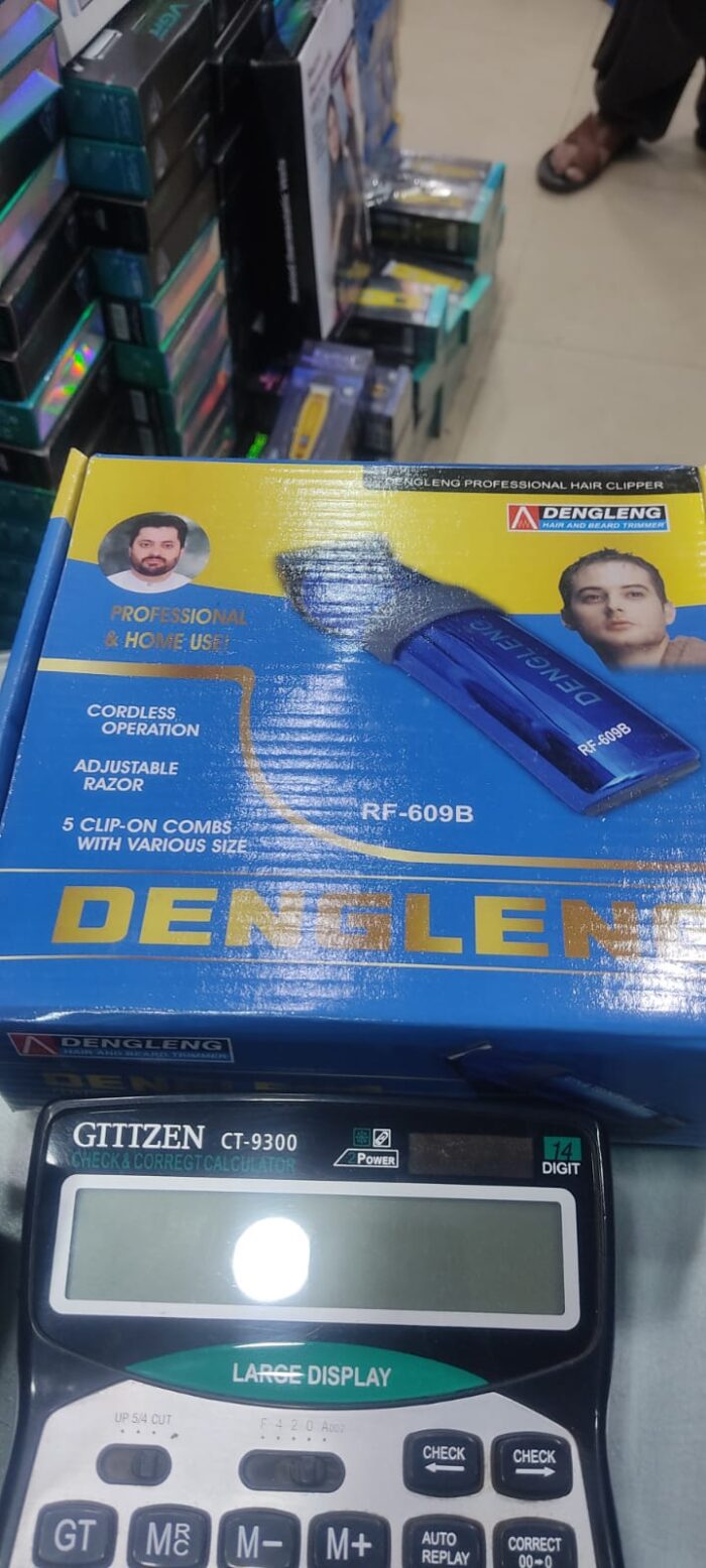 Dengleng RF-609B Original Rechargeable Hair And Beard Shaving Machine For Men And Grooming - Image 2