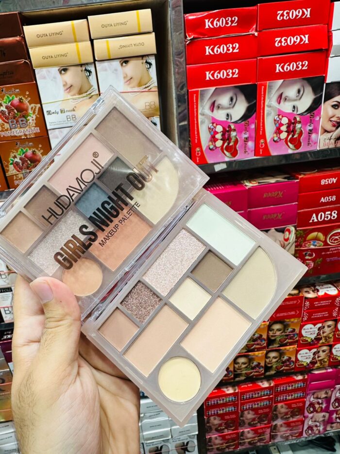 10 Color Eye Shadow Palette Colorful Eyes Pigment Makeup Palette Beauty Highlighter Bronzers Palette - Image 4