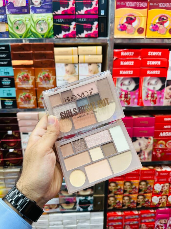 10 Color Eye Shadow Palette Colorful Eyes Pigment Makeup Palette Beauty Highlighter Bronzers Palette - Image 2