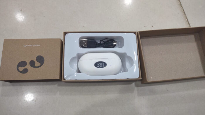 Ear cuff Wireless Earbuds With Earhooks Mini Bone EARCUFFS Headphones Waterproof Cycling Earpiece Noise Sports Earphones (Random Color) - Image 3