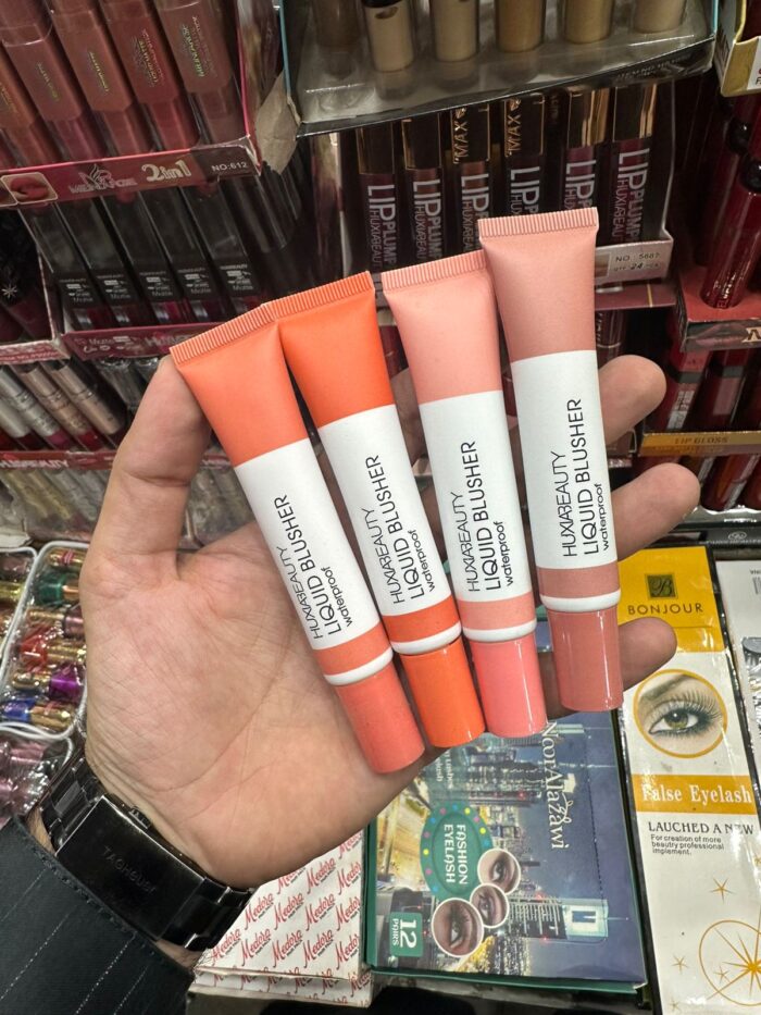 4 Pcs Liquid Blushon | HUXIA BEAUTY LIQUID BLUSHER for girls - Image 10