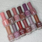 Made Love colors permanent nail polish 12pcs pack for women (Random color)