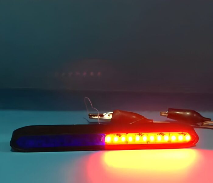 Warning Emergency Police Light | Accessories Lighting bullet | Motorcycle Strobe Light |dolphin all bikes - Image 1