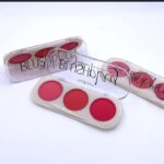 3 Color Makeup Blush Palette Mineral Powder Red Rouge Long Lasting Natural Cheek Blusher (random color) - Image 2