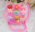 12 PCs cartoon characters rings(plastic)