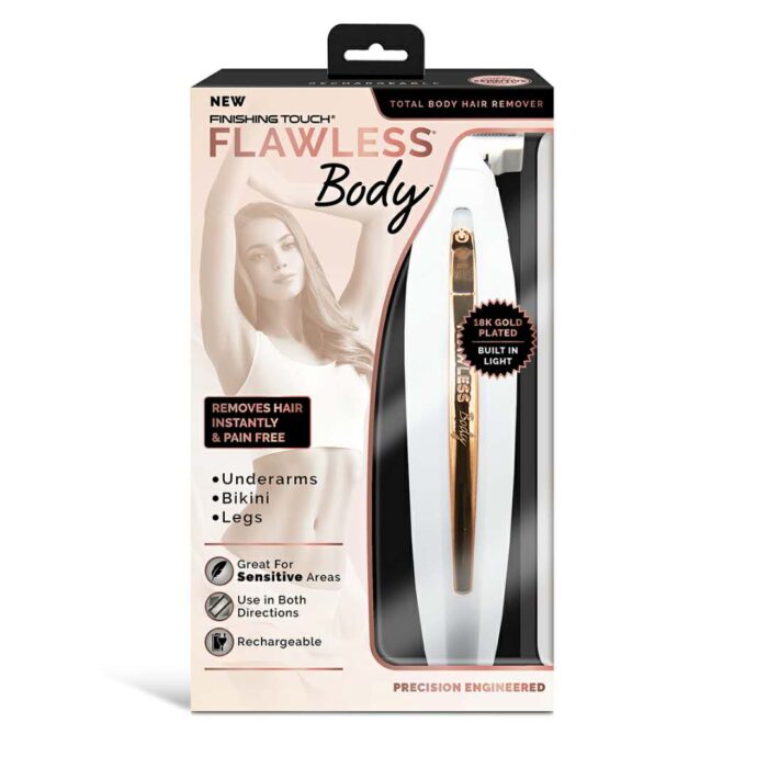 FLAWLESS TOTAL BODY HAIR REMOVER Rechargeable imported best quality - Image 1