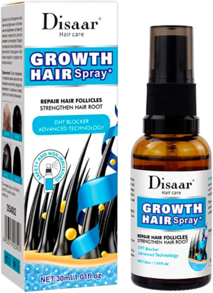 Original Growth Hair Oil Spray Repair Follicles Strengthen Hair Root DHT Blocker Nourishing 30ml - Image 2
