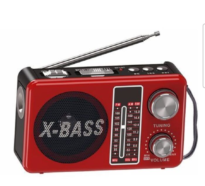 WAXIBA MULTIFUNCTION WIRELESS RADIO AM/FM/SW 3 BAND RADIO XB-891BT (Random color) - Image 1