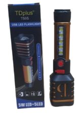 T59S Tdplus Super Bright Rechargeable Flashlight - Image 4
