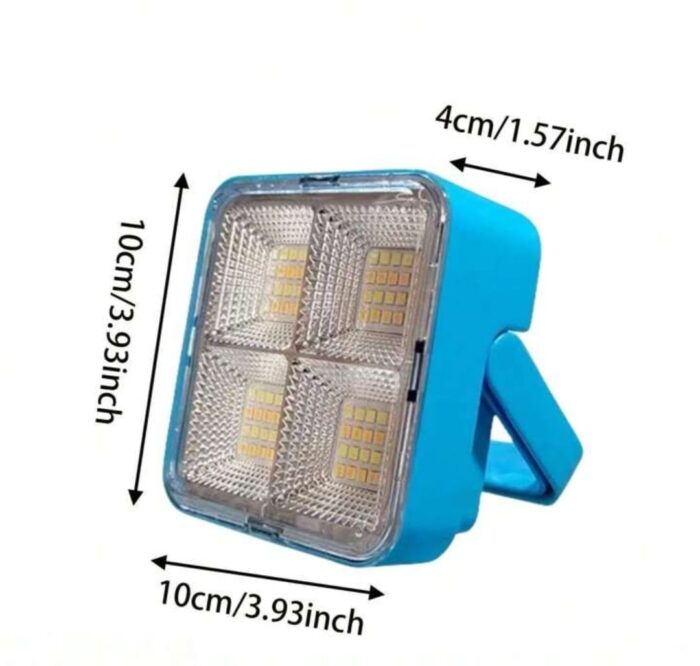 Small Solar-Powered LED Camping & Outdoor Lantern With Super Long Endurance, Suitable For Tent And Emergency Use, Can Be Charged And Hung Up (Random color) - Image 4