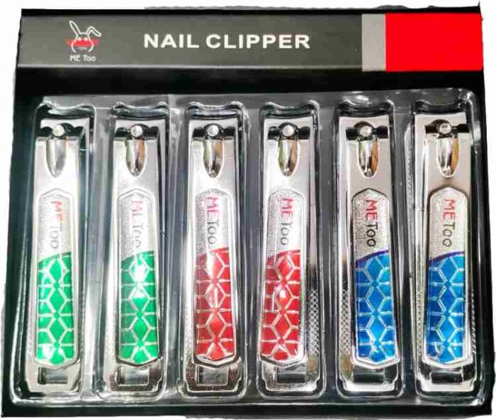 6Pcs Me Too Nail Cutter Multicolor - Image 1