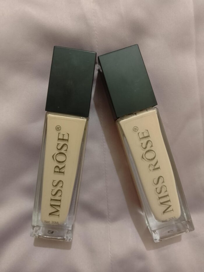 Miss Rose High Coverage Foundation (Random Shades) - Image 3
