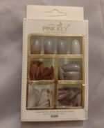 96 PCs Nude Colors Nail Pack Without Glue Or Sticker (random Color) - Image 2