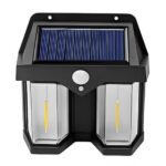 Double Head Antique Solar Sensor Lamp Solar Warm Lighting Lamp Outdoor Wall Lights - Image 2