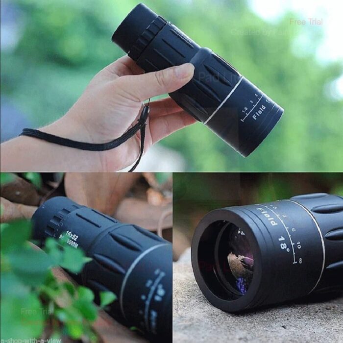 Universal Use Monocular (Bushnell) High Magnification Telescope Dual Focus - Image 1