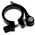 Bicycle Seat Post Clamp | Bike Seat Rod Lock (black) - Image 2