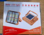 Outdoor LED Flood Light with Solar Panels (model D08L) - Image 2
