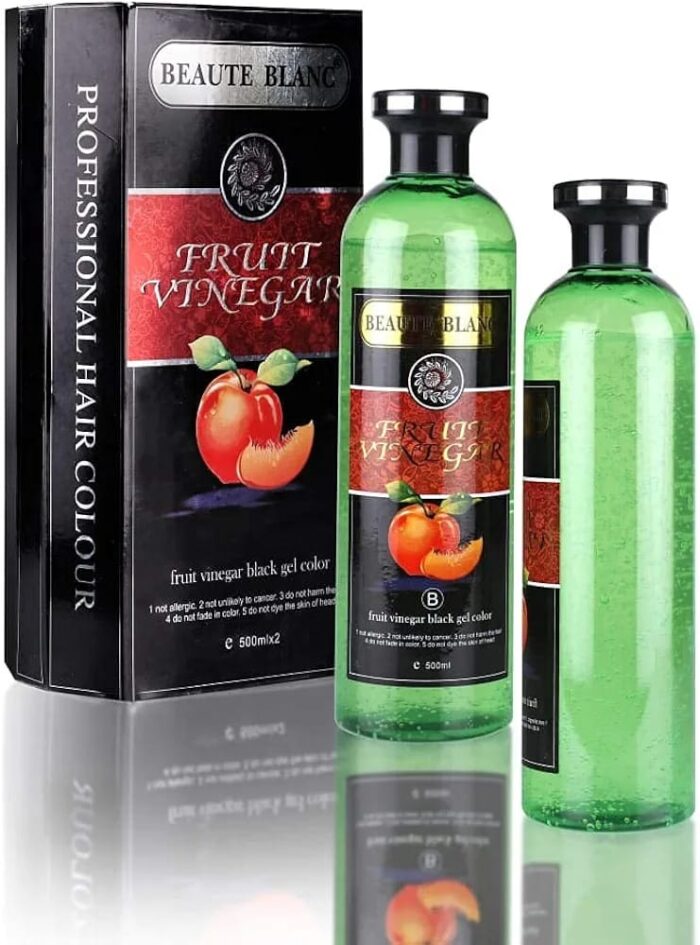 Aravli BEAUTE BLANC Fruit Vinegar Black Gel Color,  500 ml - Image 3