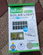 RECHARGEABLE SOLAR LIGHT WITH SOLAR PANEL CL-028MAX CCLamp - Image 3