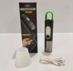 Zoomable Led Rechargeable Flashlight Outdoor Torch Light With Lamp Shade - Image 3