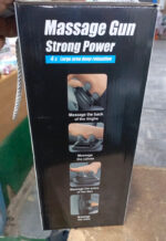 Blue idea Deep Tissue Massage Gun with 4 Heads - Muscle Massager for Back, Neck, and Body Pain Relief Rechargeable - BLD-330 - Image 3