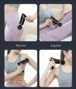 Compact Power Massager Gun with 6 Interchangable heads CY-002 - Image 4