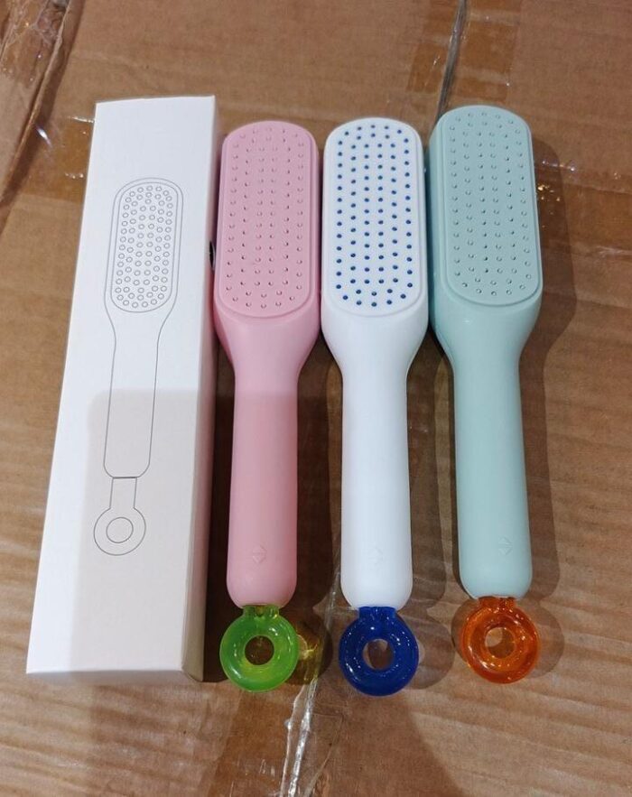 Self cleaning hair comb (random color) - Image 2