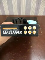 4 in 1 Compact Gun Massager | 5 Speed Levels | Portable Rechargeable Handheld Muscle Pain Reliever Device (Random color) - Image 17