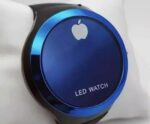 Round Shape Led Digital Watch with Apple Logo Digital Watch-watch for  Men and Women (Random Color ) - Image 5