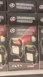 Multifunctional Solar Portable Emergency Lamp JY-258a | LED Torch light powerbank for outdoor camping - Image 2