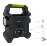 Multifunctional Solar Portable Emergency Lamp JY-258a | LED Torch light powerbank for outdoor camping - Image 3