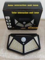 Solar Interaction Light | Solar charging Led Induction Motion sensor wall lamp for Outdoor Garden Courtyard BK-100 - Image 2