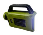 Rechargeable LED flashlight with solar panel - 6689A (Random color) - Image 4
