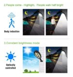 COB SOLAR SENSOR STREET LAMP for Outdoor Home & Garden - Image 4