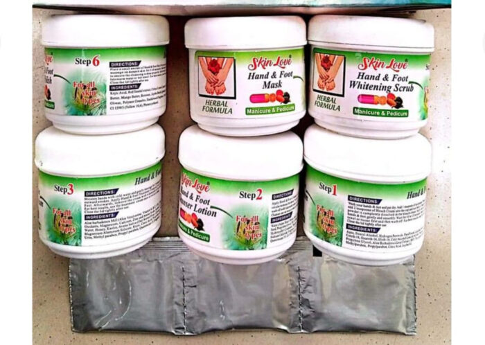 6 step Manicure & pedicure Cream SPA kit - Image 3