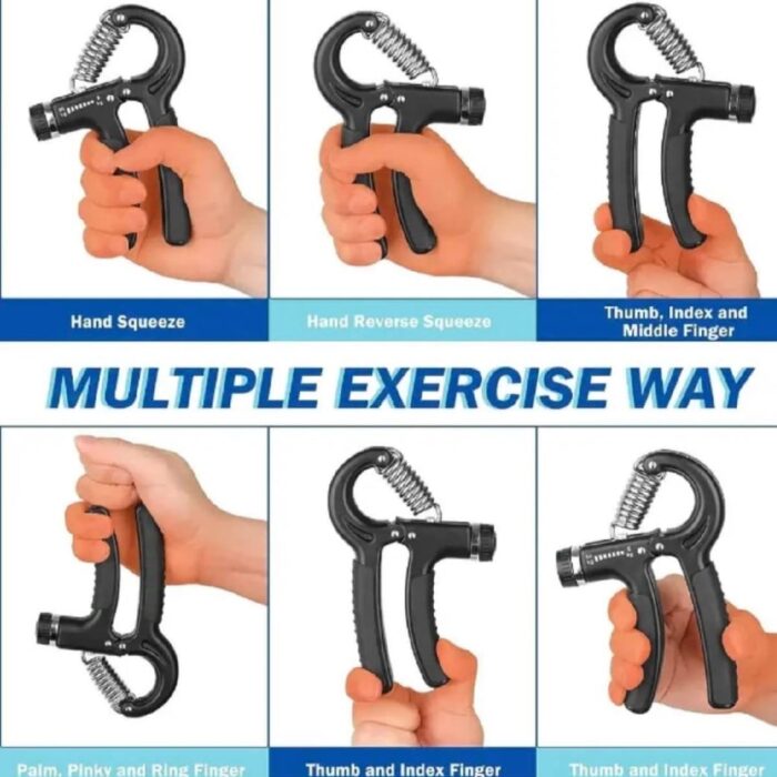 Hand Grip Strengthener Adjustable Resistance Wrist Strengthener Forearm Gripper Hand Workout Squeezer Grip Strength Trainer - Random Color - Image 4