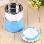 Lunch Box 2 Layer   For Kids and Adults (random color) - Image 14