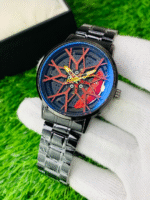 MA1  Quartz Watch Stainless Steel Comfortable and Stylish Watch for boys (Random Dial,Color & Design) - Image 4