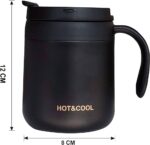 Coffee Mug with Handle 850ml Insulated Stainless Steel Coffee Travel Mug/(random color) - Image 3