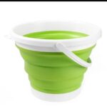 Silicon Folding Bucket Foldable Bucket With Handle 5 Litre Random Color - Image 3