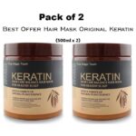 Pack Of 2 | Keratin Hair Mask Treatment Your Secret to Shiny, Healthy Hair 500ml