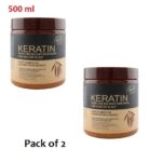Pack Of 2 | Keratin Hair Mask Treatment Your Secret to Shiny, Healthy Hair 500ml - Image 2